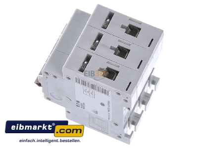 View top right Eaton (Installation) PXL-B32/3 Miniature circuit breaker 3-p B32A 
