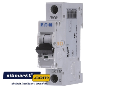 Front view Eaton (Installation) PXL-B40/1 Miniature circuit breaker 1-p B40A
