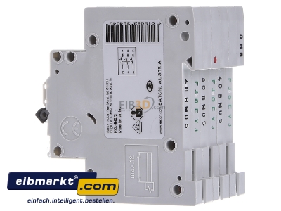 View on the right Eaton (Installation) 236404 Miniature circuit breaker 3-p B40A
