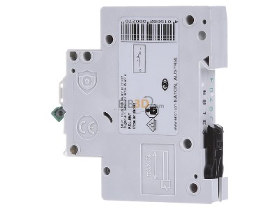 View on the right Eaton PXL-B6/1 Miniature circuit breaker 1-p B6A 
