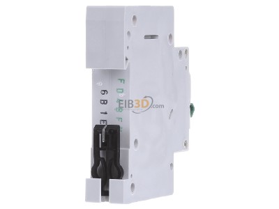 Back view Eaton PXL-B6/1 Miniature circuit breaker 1-p B6A 
