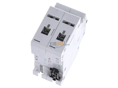 Top rear view Eaton PXL-B6/1N Miniature circuit breaker 2-p B6A 
