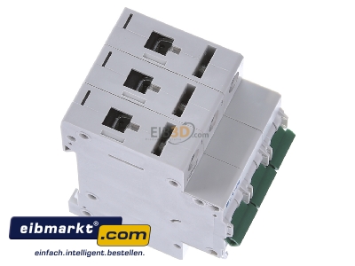 Ansicht oben links Eaton (Installation) PXL-B6/3 LS-Schalter m.Beschrift. B 6A, 3p 