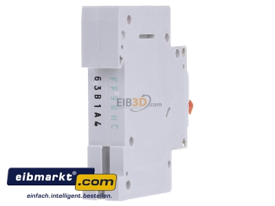 Back view Eaton (Installation) PXL-B63/1 Miniature circuit breaker 1-p B63A 
