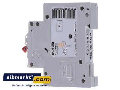 View on the right Eaton (Installation) PXL-C10/1 Miniature circuit breaker 1-p C10A
