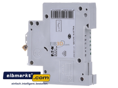 View on the right Eaton (Installation) PXL-C13/1 Miniature circuit breaker 1-p C13A
