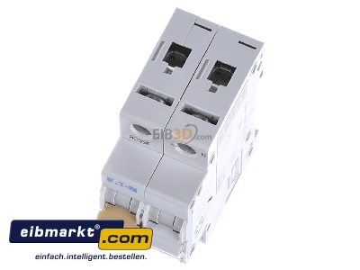 View up front Eaton (Installation) PXL-C13/1N Miniature circuit breaker 1-p C13A 
