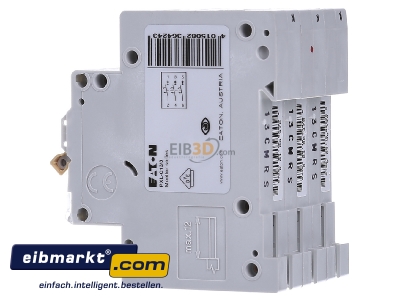 View on the right Eaton (Installation) PXL-C13/3 Miniature circuit breaker 3-p C13A
