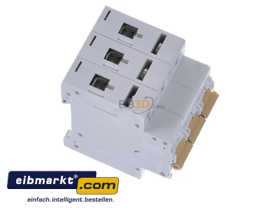Ansicht oben links Eaton (Installation) PXL-C13/3 LS-Schalter m.Beschrift. C 13A, 3p 