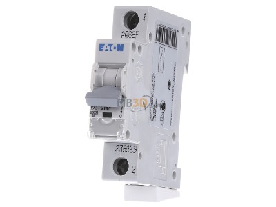 Front view Eaton PXL-C16/1 Miniature circuit breaker 1-p C16A 
