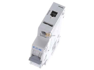 View up front Eaton PXL-C16/1 Miniature circuit breaker 1-p C16A 
