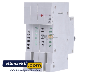 Ansicht hinten Eaton (Installation) PXL-C16/1N LS-Schalter m.Beschrift. C 16A, 1p+N 