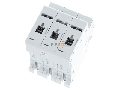 Top rear view Eaton PXL-C16/3 Miniature circuit breaker 3-p C16A 
