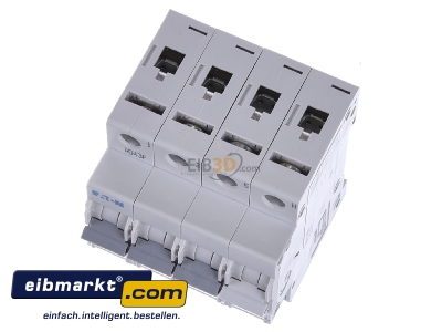 View up front Eaton (Installation) PXL-C16/3N Miniature circuit breaker 3-p C16A
