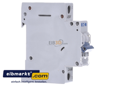 Ansicht links Eaton (Installation) PXL-C20/1 LS-Schalter m.Beschrift. C 20A, 1p 