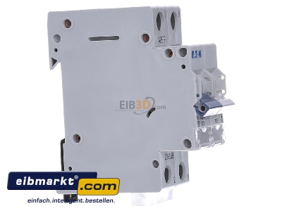 Ansicht links Eaton (Installation) PXL-C20/1N LS-Schalter m.Beschrift. C 20A, 1p+N 