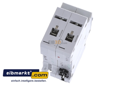 Ansicht oben hinten Eaton (Installation) PXL-C20/1N LS-Schalter m.Beschrift. C 20A, 1p+N 