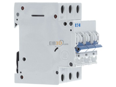 Ansicht links Eaton PXL-C20/3 LS-Schalter m.Beschrift. C 20A, 3p 