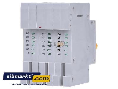 Ansicht hinten Eaton (Installation) PXL-C25/3 LS-Schalter m.Beschrift. C 25A, 3p 