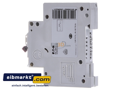View on the right Eaton (Installation) PXL-C32/1 Miniature circuit breaker 1-p C32A 
