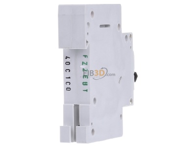 Ansicht hinten Eaton PXL-C40/1 LS-Schalter m.Beschrift. C 40A, 1p 