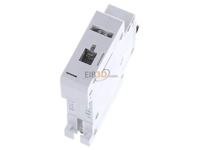 Ansicht oben hinten Eaton PXL-C40/1 LS-Schalter m.Beschrift. C 40A, 1p 