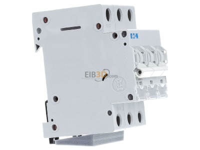 Ansicht links Eaton PXL-C50/3 LS-Schalter m.Beschrift. C 50A, 3p 