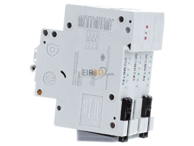 Ansicht rechts Eaton PXL-C50/3 LS-Schalter m.Beschrift. C 50A, 3p 