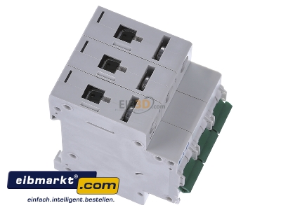 Ansicht oben links Eaton (Installation) PXL-C6/3 LS-Schalter m.Beschrift. C 6A, 3p 