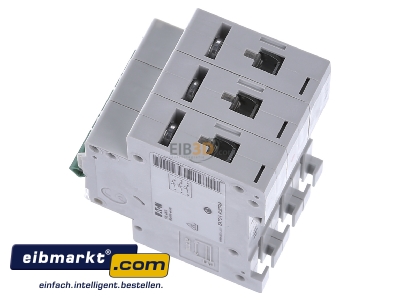 View top right Eaton (Installation) PXL-C6/3 Miniature circuit breaker 3-p C6A
