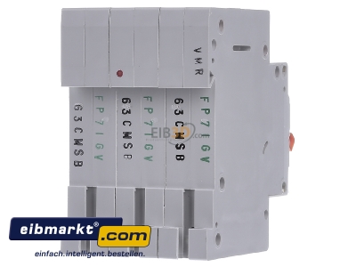 Ansicht hinten Eaton (Installation) PXL-C63/3 LS-Schalter m.Beschrift. C 63A, 3p 