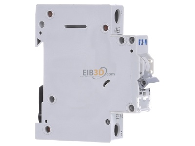 Ansicht links Eaton PXL-D16/1 LS-Schalter m.Beschrift. D 16A, 1p 