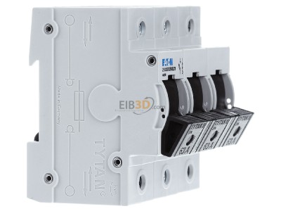 View on the left Eaton Z-SLS/CEK63/3 Neozed switch disconnector 3xD02 63A 
