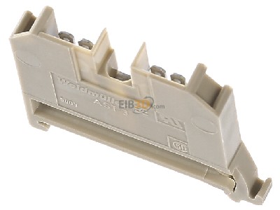 Ansicht oben hinten Weidmller AST 3/35 6.3/2.8 Durchgangsreihenklemme 