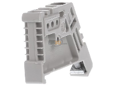 View on the right Weidmller EW 35 GR 7032 End bracket for terminal block 
