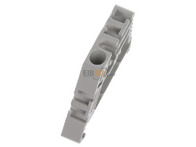 View top left Weidmller EW 35 GR 7032 End bracket for terminal block 
