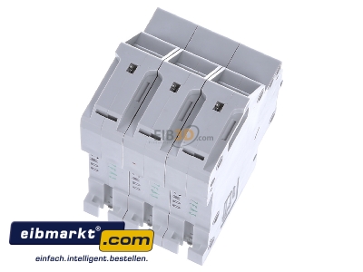 Ansicht oben hinten Eaton (Installation) PLI-C16/3 Leitungsschutzschalter C 16A, 3p Steckkl. 