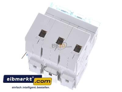 Top rear view Hager HTN335E Selective mains circuit breaker 3-p 35A
