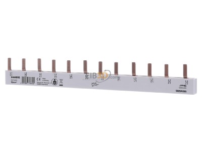Front view Siemens 5ST3615 Phase busbar 3-p 10mm 
