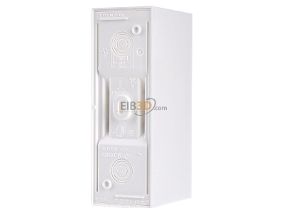 Back view Hager GD102N Surface mounted distribution board 160mm 
