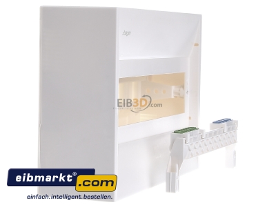 View on the left Hager GD110N Surface mounted distribution board 180mm
