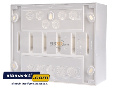 Back view Hager GD110N Surface mounted distribution board 180mm
