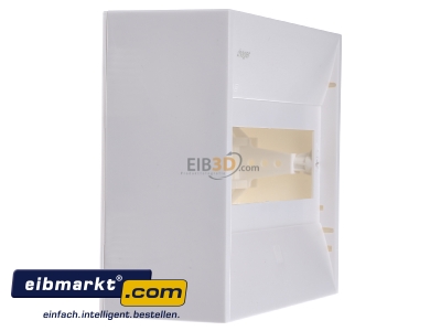 View on the left Hager GD108N Surface mounted distribution board 180mm
