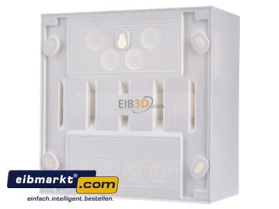 Back view Hager GD108N Surface mounted distribution board 180mm
