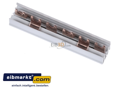 Top rear view Hager KDN363M Phase busbar 3-p 10mm² 6000mm 
