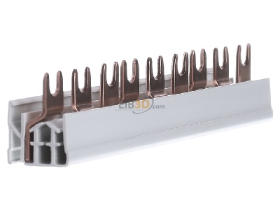 View on the right Hager KDN363N Phase busbar 3-p 10mm 162mm 
