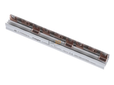 View up front Hager KDN363N Phase busbar 3-p 10mm 162mm 
