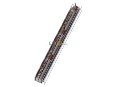View top left Hager KDN363N Phase busbar 3-p 10mm 162mm 
