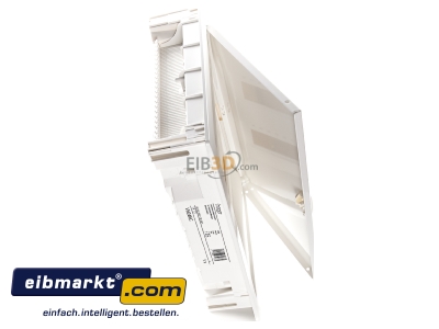 Ansicht oben links HW-Verteiler Volta IP30 2x12PLE,DIN43870 VH24NC Hager VH24NC
