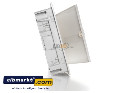 Ansicht links UP-Verteiler Volta IP30 1x12PLE,DIN43870 VU12NC Hager VU12NC